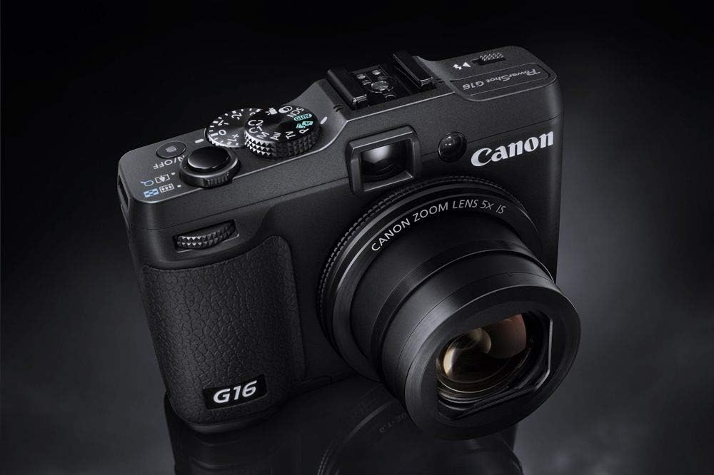 Canon PowerShot G16 Digital Camera w/ 12.1 MP 1/1.7 Inch Sensor & Wi-Fi Enabled
