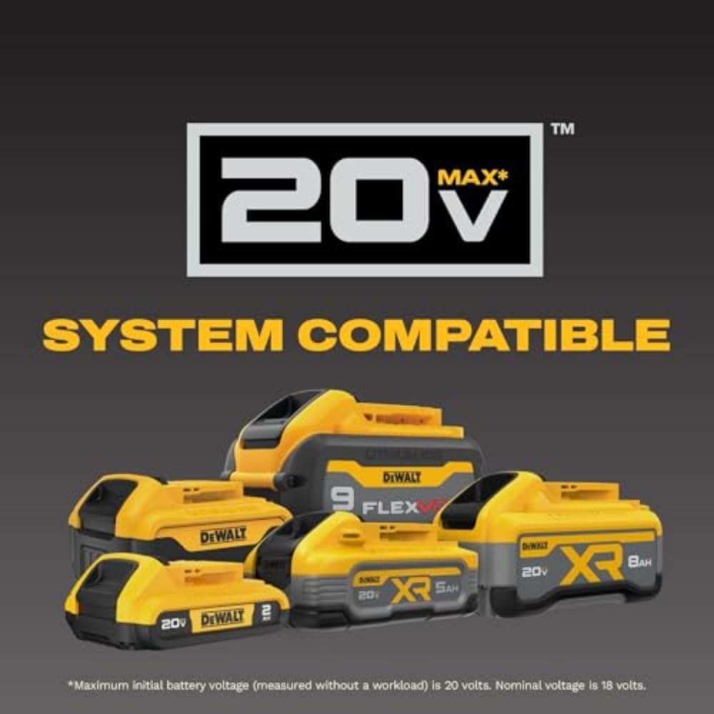 DEWALT 20V MAX Impact Driver, Cordless, 3-Speed, Battery and Charger Included (DCF845P1)