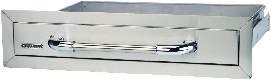 Bull Outdoor Natural Gas Outlaw Drop-in Barbecue Grill with Accessory Package