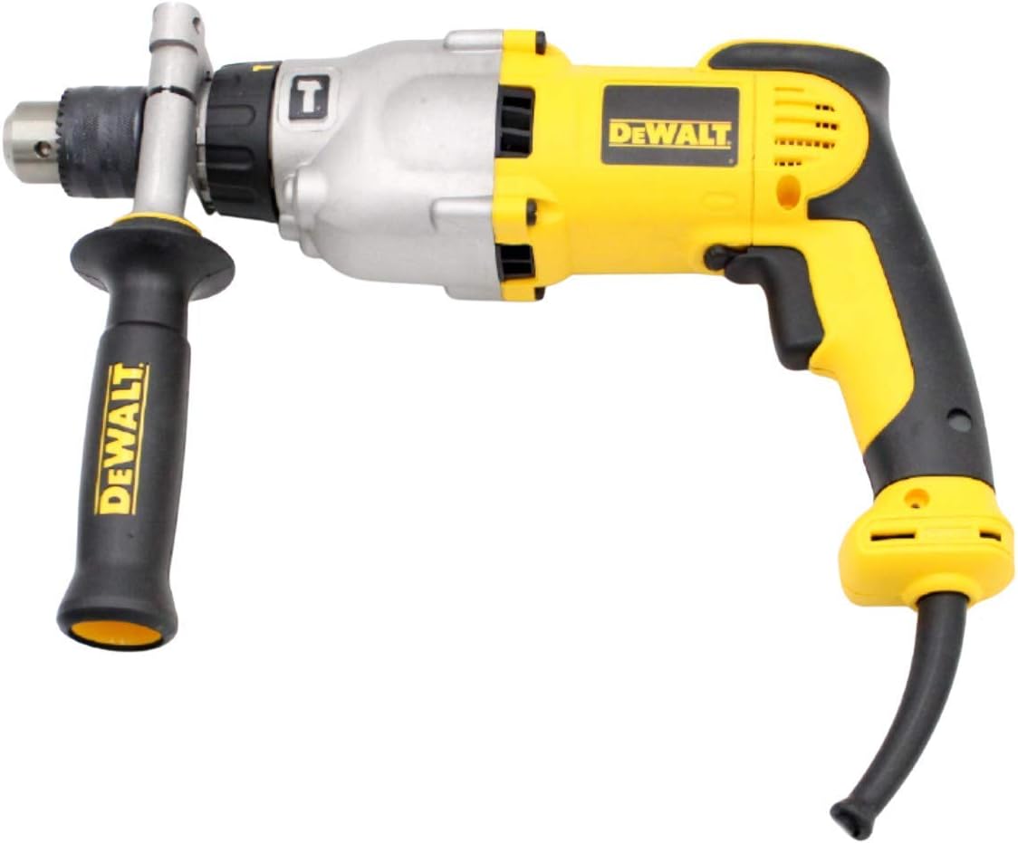 DEWALT Hammer Drill Kit, 1/2-Inch, 10-Amp, Pistol Grip (DWD520K )