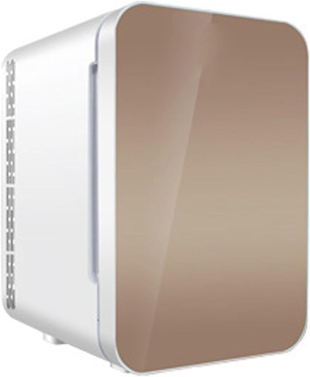 Mini Fridge, Portable Car Refrigerator 22L/22 Can Cooler & Warmer Compact Fridge with 12V DC & 220V AC for Skincare, Food and Drinks, Small Fridge,A