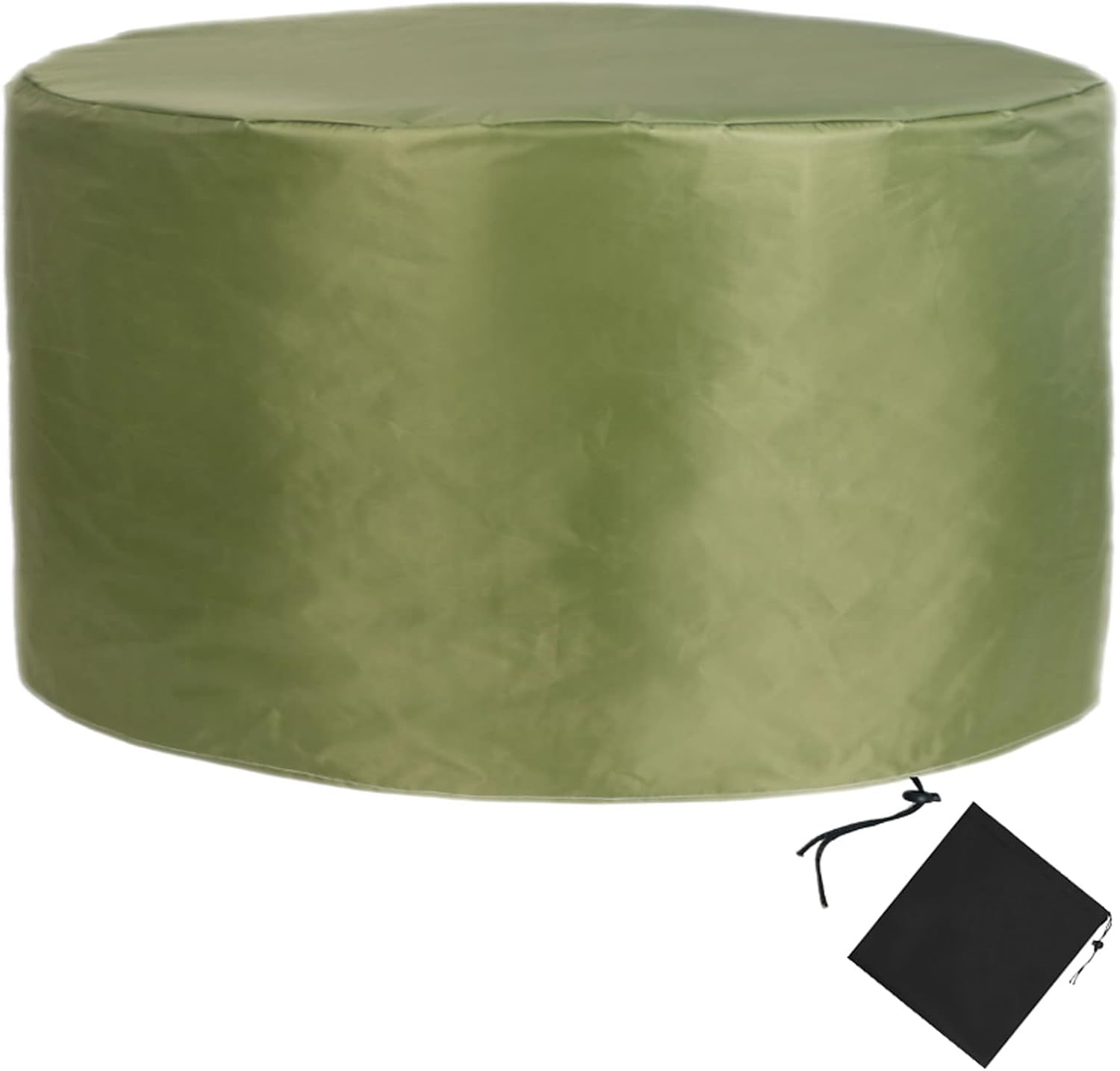 YSUEFIJO Patio Furniture Cover Grass Green 150x35in Garden Furniture Covers Waterproof Round Table Cover 420D Oxford Fabric Anti-UV Tear-Resistant Easy to Clean for Sofa Dining Table and Chairs