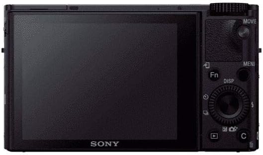 Sony RX100 III 20.1 MP Premium Compact Digital Camera w/1-inch Sensor and 24-70mm F1.8-2.8 ZEISS Zoom Lens (DSCRX100M3/B), 6in l x 4.65in w x 2.93in h, Black