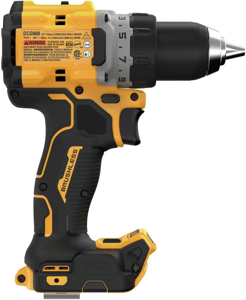 DEWALT - DCK2051D2 20V MAX XR Brushless Lithium-Ion 1/2 in. Cordless Drill Driver and Impact Driver Combo Kit with (2) Batteries