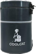 CoolCat 2-Gallon Electric Cooler Beverage Dispenser | Battery-Powered & Rechargeable Insulated Drink Dispenser with 24-Hour Pump | Portable Water Cooler for Camping, Tailgating & Parties