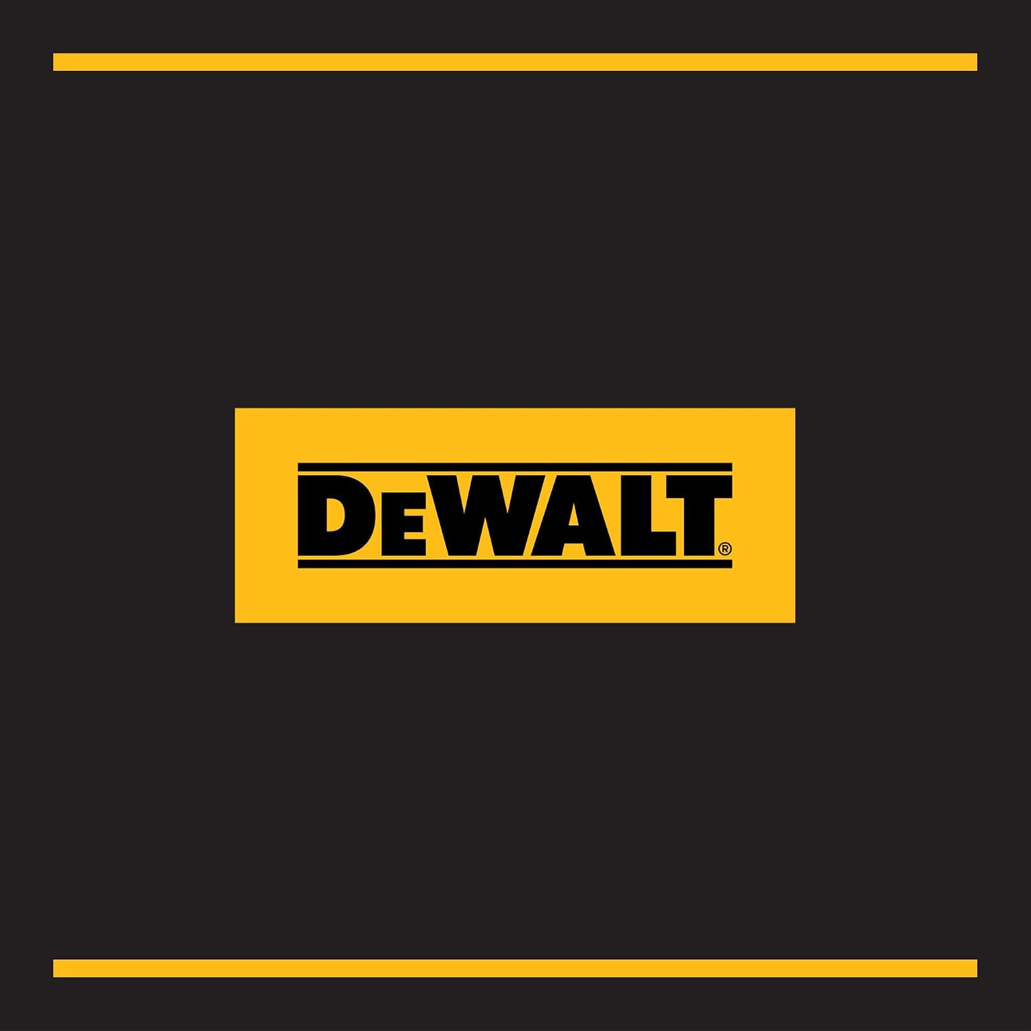 DEWALT Buffer Polisher, 7-in-9-in, 12 amp, Variable Speed Dial 0-3,500 RPM's, Soft Start Corded Car Buffer (DWP849X)