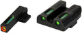 Truglo TFX PRO Handgun Sight, Glowing Shock Proof Tritium and Fiber Optic Night Sight for Handguns, Compact, Durable, and Snag Free Sight