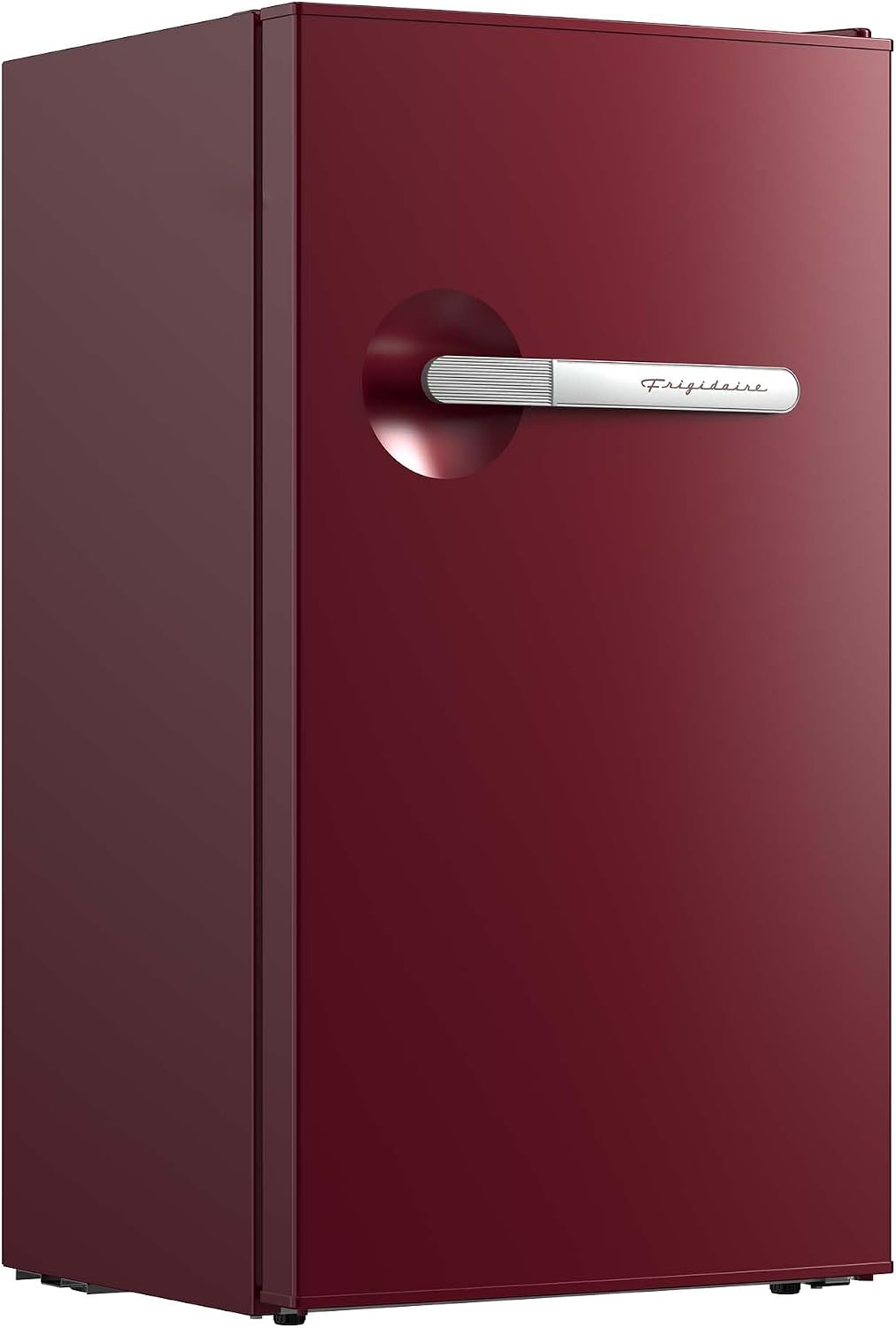 Frigidaire Refrigerator-Retro Mini Fridge Energy Saving-Adjustable Thermostat Control- Ideal for Dorm, Office, RV, Garage, Apartment 3.1 Cu Ft, RED