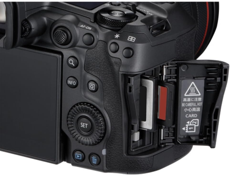 Canon EOS R5 Mark II Mirrorless Camera with RF 24-105mm f/4 Lens with Canon LP-E6P Lithium-Ion Battery