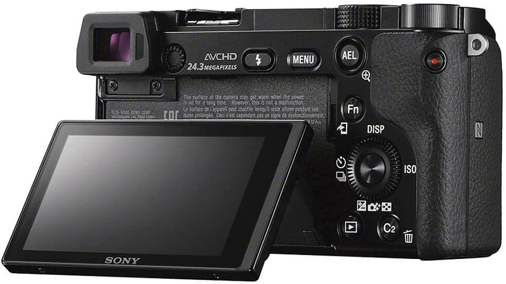 Sony Alpha a6000 Mirrorless Digital Camera w/ 16-50mm and 55-210mm Power Zoom Lenses Black