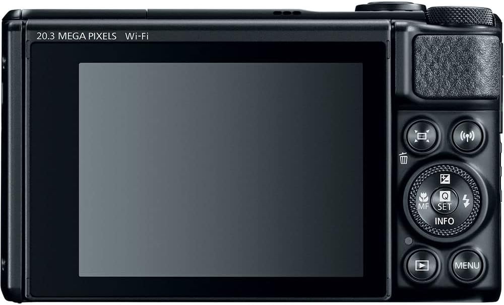 Canon PowerShot SX740 HS Digital Camera (Black) (2955C001) + 64GB Memory Card + Card Reader + Deluxe Soft Bag + Flex Tripod + Hand Strap + Memory Wallet + Cleaning Kit