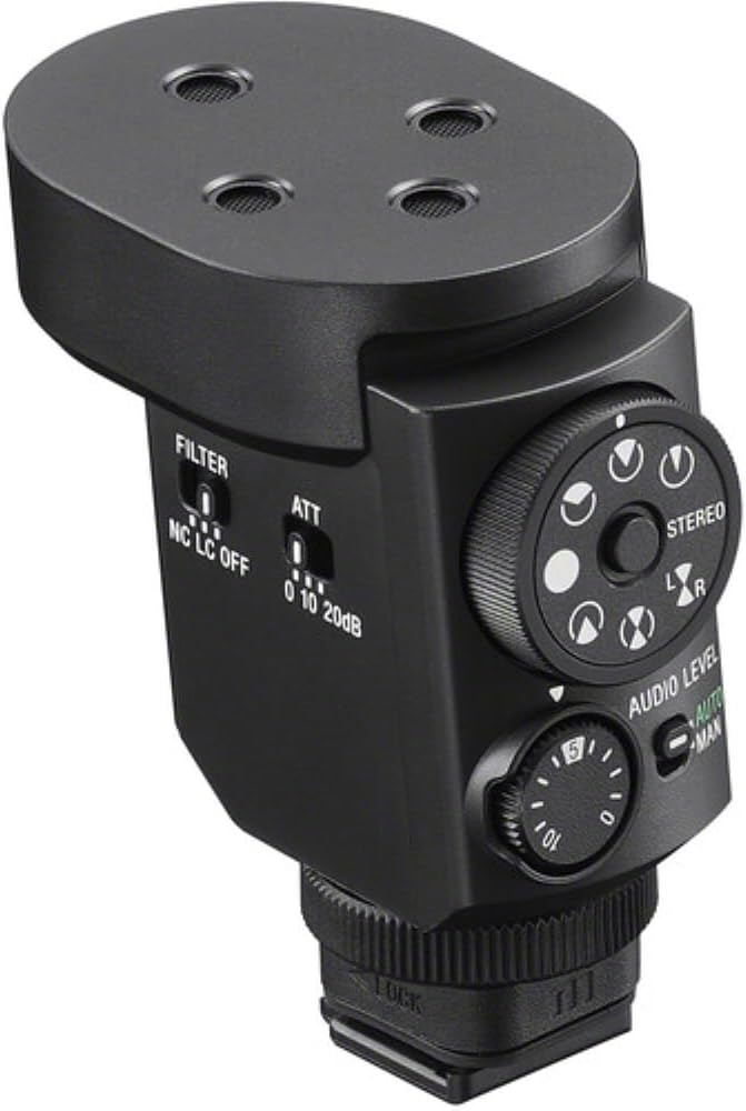 Sony Digital Shotgun Microphone ECM-M1,Black