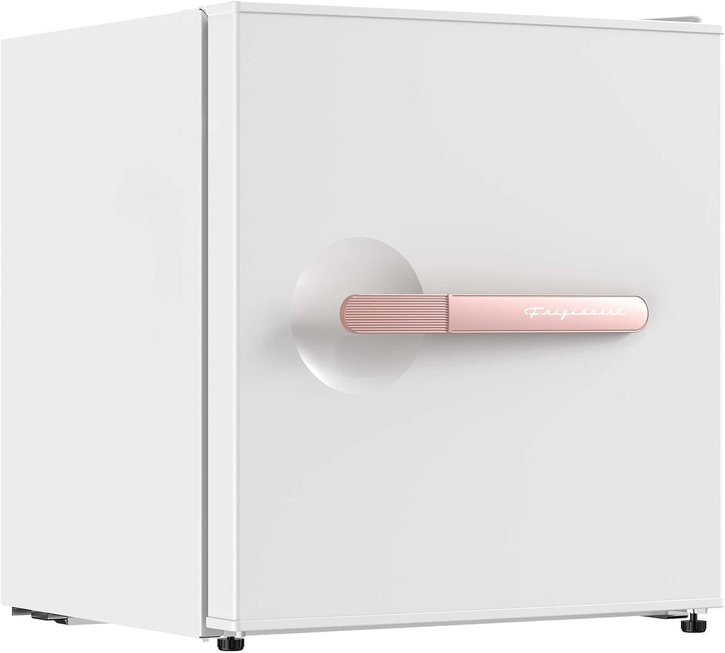 Frigidaire, 1.6 Cu. Ft. Retro Series Compact Refrigerator, Built-In Side Bottle Opener, Soft RoseGold