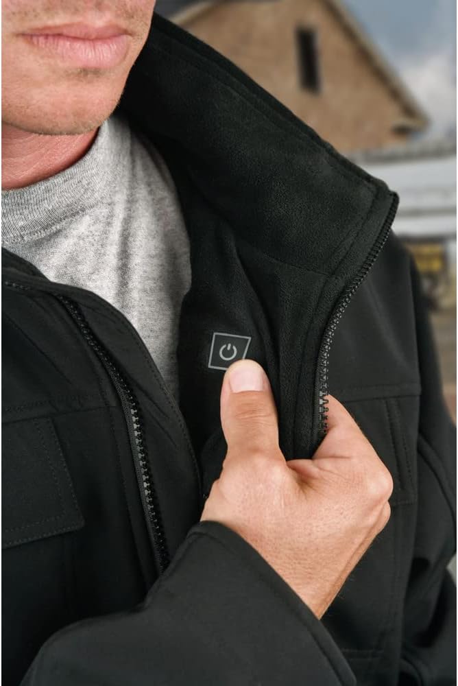 DEWALT Heated Lightweight Soft Shell Jacket DEWALT Heated Lightweight Soft Shell Jacket Kit