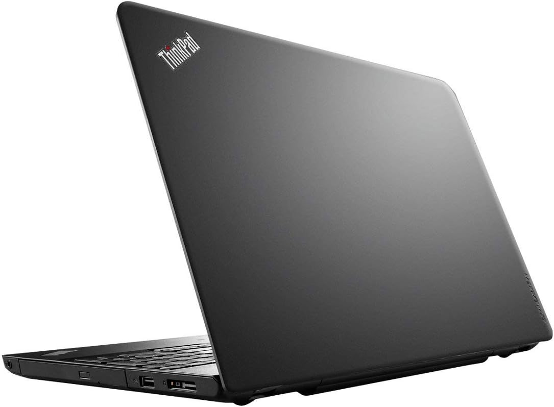Lenovo ThinkPad E560 Laptop, Intel Core i5-6200U 2.3GHz, 500GB SATA, 4GB DDR3, 802.11ac, Bluetooth, Win7Pro, Black, 15.6' (Renewed)