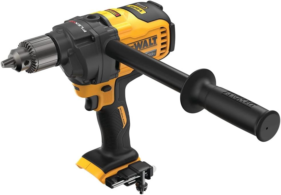 DEWALT FLEXVOLT 60V MAX* Cordless Drill For Concrete Mixing, E-Clutch System, Tool Only (DCD130B)