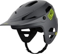 Giro Tyrant Spherical Adult Mountain Cycling Helmet - Matte Metallic Black/Ano Lime, Small (51-55 cm)