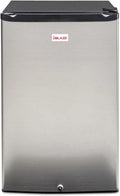 Blaze 20‑Inch Outdoor Rated Compact Refrigerator | 4.4 Cu Ft Stainless Steel Fridge with LED Lighting, Dial Thermostat, Reversible Door & Recessed Handle | BLZ‑SSRF‑126