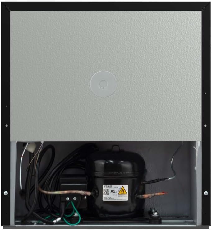 Frigidaire 1.6 Cubic-ft Retro Compact Refrigerator, BLACK
