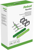 iRobot Roomba Authentic Replacement Parts - Roomba e, i, & j Series Replenishment Kit, (3 High-Efficiency Filters, 3 Edge-Sweeping Brushes, and 1 Set of Multi-Surface Rubber Brushes),Green (Pack of 6)