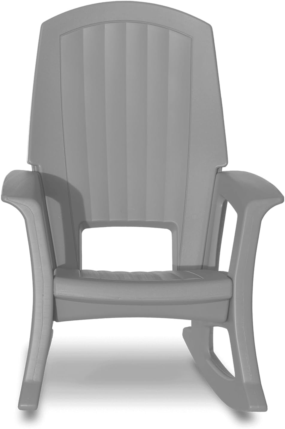 Semco Rockaway Heavy Duty All-Weather Outdoor Rocking Chair Plastics - Gray