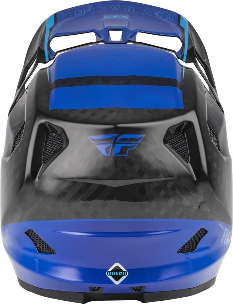 FLY Racing WERX-R Carbon Full-Face Mountain Bike Helmet — 12K Carbon Shell, RHEON, Triple-Density EPS, TFV Ventilation, Quick-Release Cheek Pads — Downhill / BMX