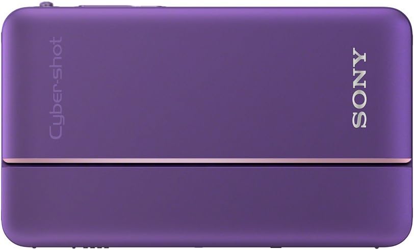 Sony Cyber-shot DSC-TX66 18.2 MP Exmor R CMOS Digital Camera with 5x Optical Zoom and 3.3-inch OLED (Violet) (2012 Model)