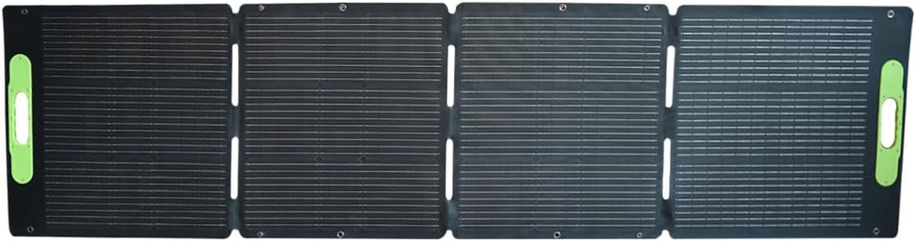 Enginuity 200W Portable Solar Panel for E300, E600, E1000, & E3600, USB Outputs for Direct Charging, High Efficiency, Ideal for Outdoor Camping, RVs, Emergency Power