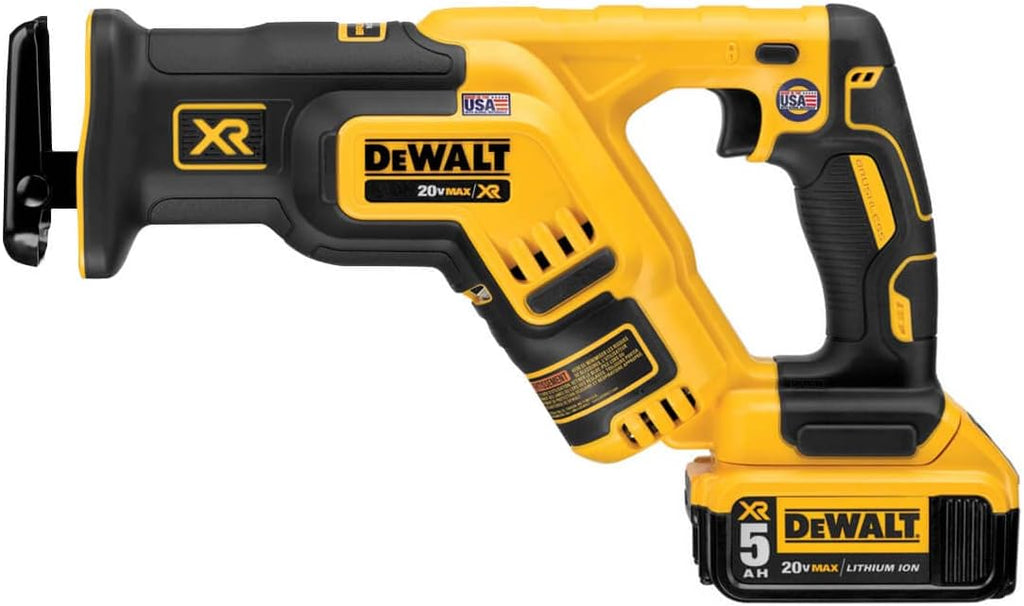 DEWALT Power Tools Set 20V MAX, 6 Tools Cordless Power Tool Combo Kit , 2 Batteries, Charger, Hammer Drill Driver, Impact Driver, Circular Saw, Reciprocating Saw, Oscillating Multi-Tool,LED (DCK694P2)