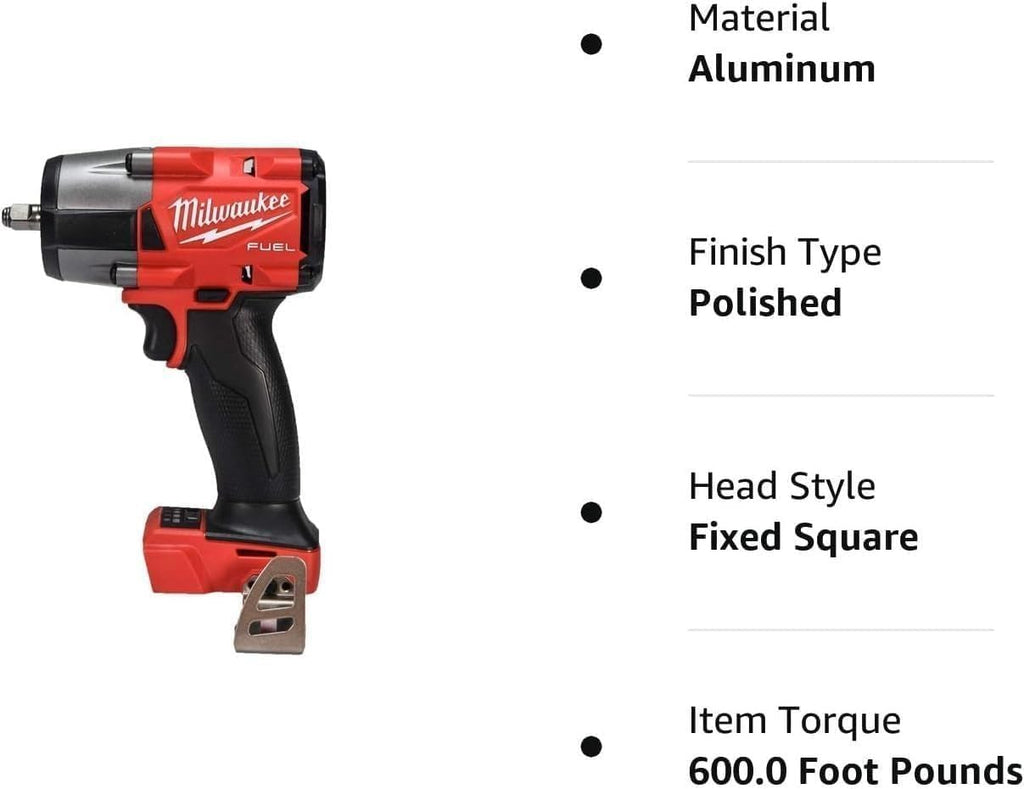 MILWAUKEE'S Mid-Torque Impact Wrench,3/8',Cordless
