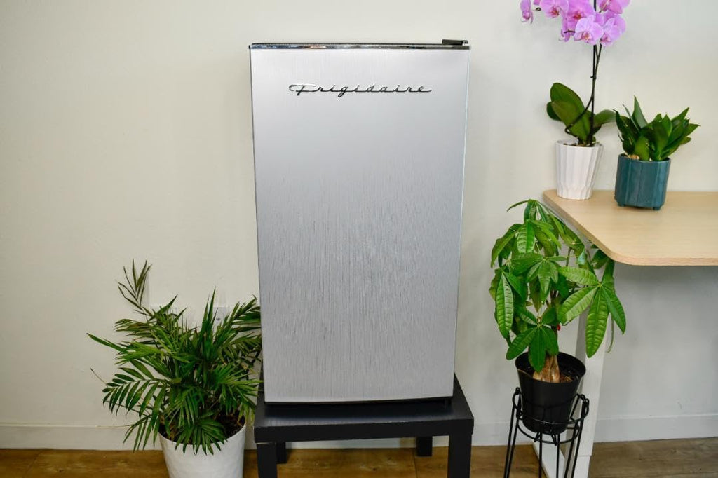 Frigidaire EFR323 3.2 cu ft Compact Fridge, Mini Refrigerator, Stainless Steel, Platinum Series