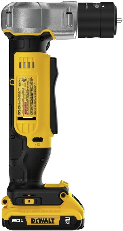 DEWALT 20V MAX Copper Swaging Tool Kit with Battery, Charger, and 6 Expansion Heads 3/8 in., 1/2 in., 5/8 in., 3/4 in., 7/8 in, and 1-1/8 in (DCE450D1)