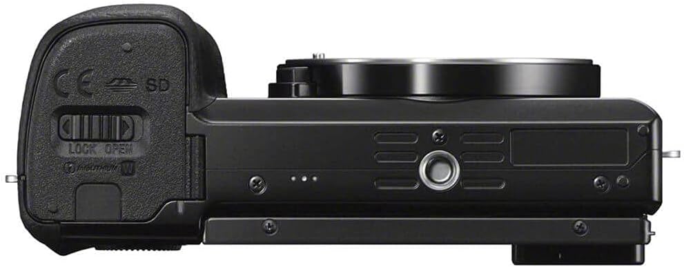 Sony Alpha a6000 Mirrorless Digital Camera w/ 16-50mm and 55-210mm Power Zoom Lenses Black