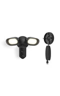 Ring Floodlight Cam Pro (Newest Model), Black with Plug-In Mount, Black