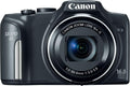 CANON PowerShot SX170 IS 3-Inch LCD 16 Megapixel Compact Digital Camera - Black (Renewed)