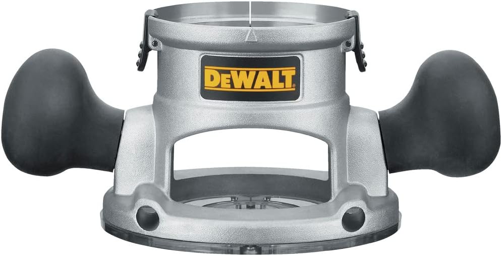 DEWALT Router Fixed/Plunge Base Kit, Variable Speed, 12-Amp, 2-1/4-HP (DW618PK)