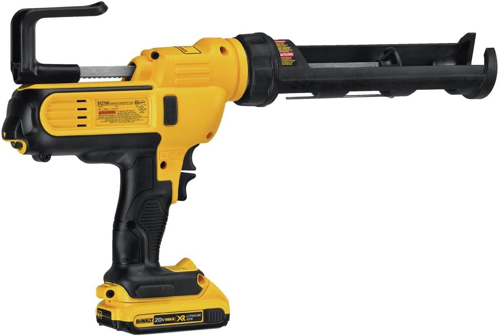 DEWALT DCE560D1 20V MAX 10oz/300ml Adhesive Gun Kit