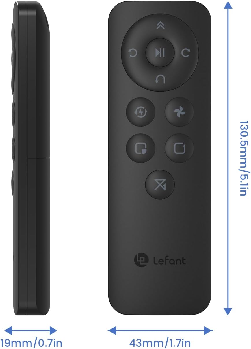 Lefant M210 Pro Robot Vacuum Cleaner and Remote