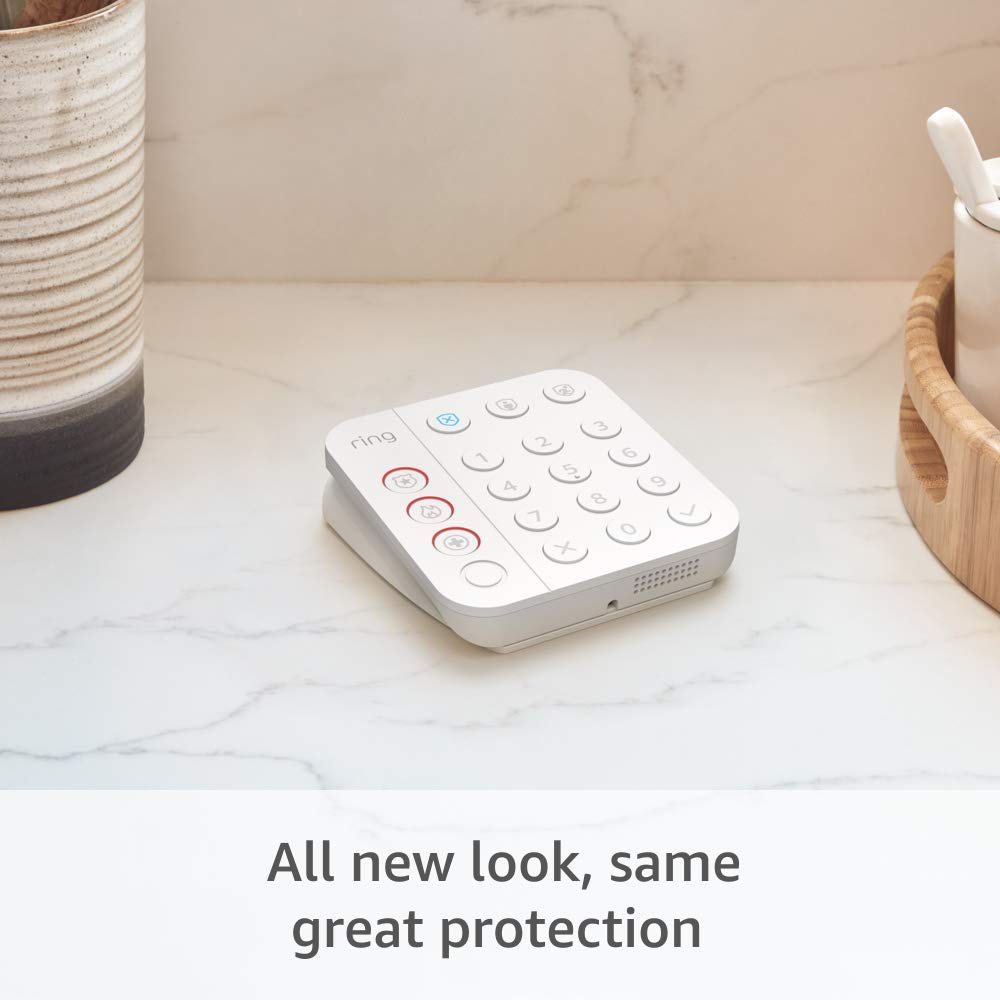 Ring Alarm 5-Piece Kit with Ring Outdoor Cam Plus, Battery