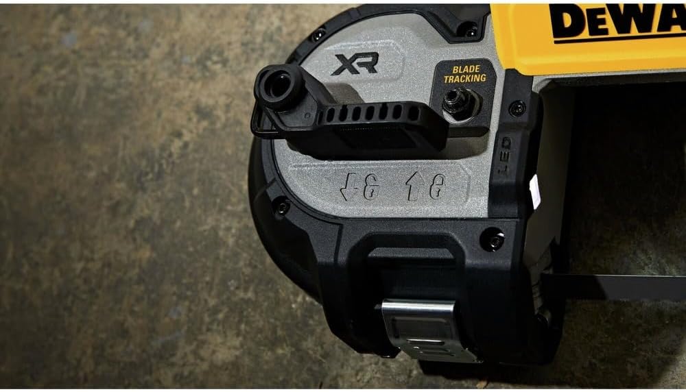 DEWALT 20V MAX XR Bandsaw, Brushless Motor, Portable and Cordless, 3-3/8 Inch Cut Capacity, Bare Tool Only (DCS378B)