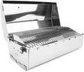 Kuuma Stow and Go Propane Tabletop and Mountable Grill - Stainless Steel Gas Grill with Foldable Legs | Great for Camping, Boating, Picnics, Barbeques & More |13,000 BTUs - (58130)