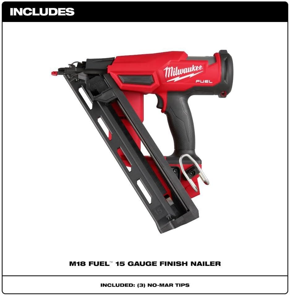 Milwaukee Electric - M18 Fuel. 15 Gauge Finish Nailer