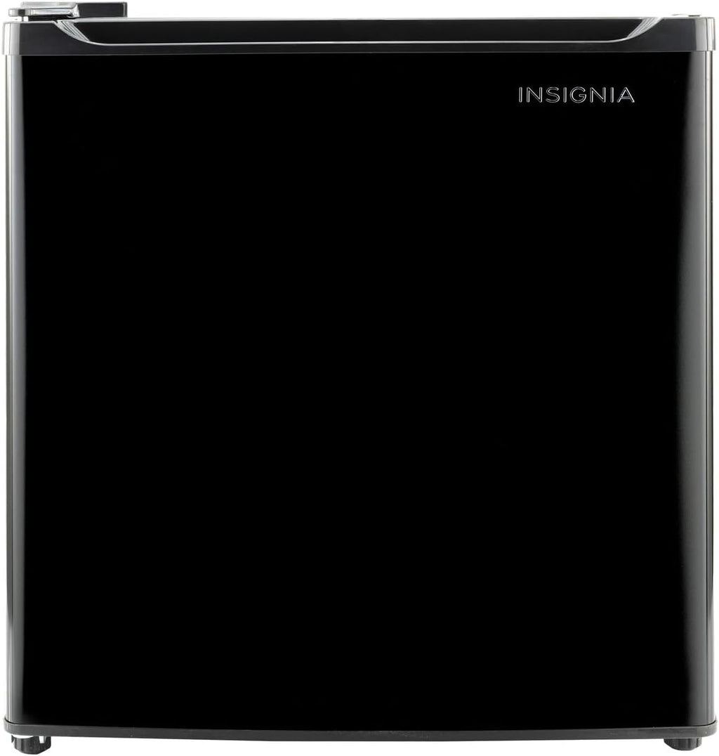 RecPro 1.7 Cu Ft 12V RV Refrigerator | Compact Fridge with Reversible Door, 2L Bottle Door Storage, 7 Temp Settings | Eco-Friendly R600A, Leveling Feet, Wire Shelf | 19.5'H x 17.5'W x 19.8'D