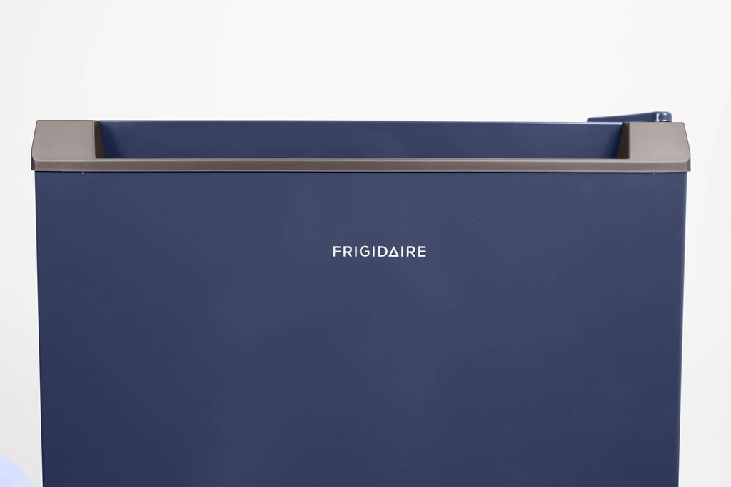Frigidaire Compact Refrigerator with Top Freezer - 2 Door Fridge with 3.2 Cu Ft, Contemporary Series, Blue