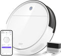 OKP Life Robot Vacuum Cleaner with 2500Pa Strong Suction, 120mins Runtime, Self-Charging, Compatible with Alexa/WiFi/App, 500ML Dustbin, Ideal for Pet Hair, Hard Floors, Low Pile Carpet