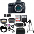 Canon EOS 5D Mark IV Full Frame Digital SLR (Body Only) (Camera (Body Only) w/Sunshine Pro Accessories Bundle)