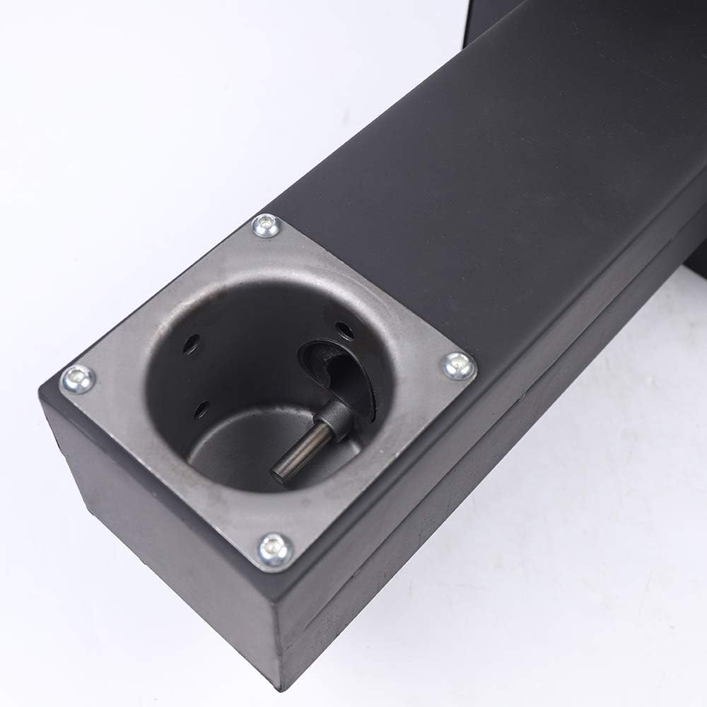 Pellet BBQ Smoker Hopper Assembly Kit, Digital Temperature Controller Electric Wood Pellet Smoker Grill Part for BBQ, Smoke, Bake, Roast, Braise, Grill