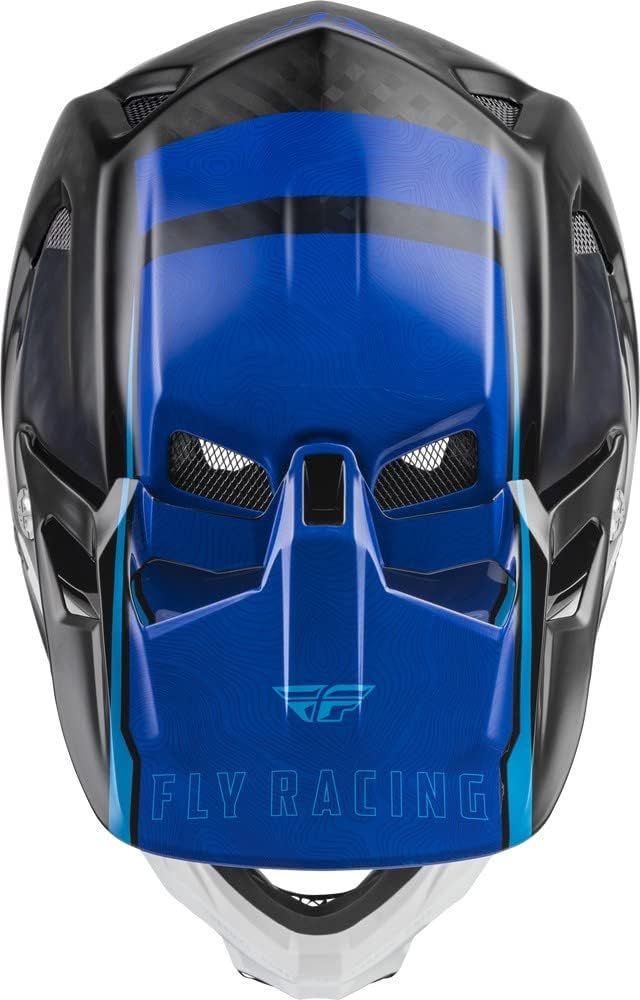 FLY Racing WERX-R Carbon Full-Face Mountain Bike Helmet — 12K Carbon Shell, RHEON, Triple-Density EPS, TFV Ventilation, Quick-Release Cheek Pads — Downhill / BMX