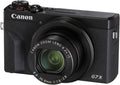Canon PowerShot G7 X Mark III 20.1MP Digital Point and Shoot Camera, 4.2X Optical Zoom, Black