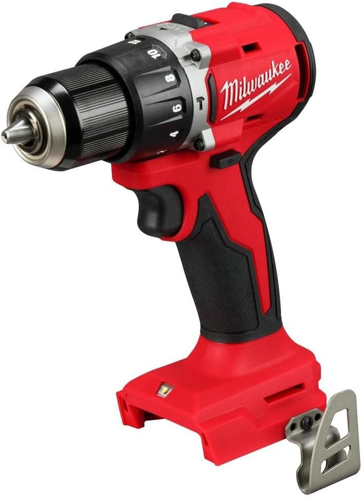 Milwaukee M18 Compact 1/2 in Hammer Drill/Driver (Bare Tool)(Renewed) 3602-20